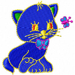 Cats Embroidery Design 8 Cats Embroidery Design 8